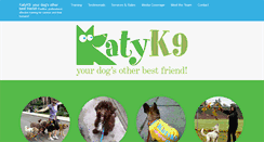 Desktop Screenshot of katyk9.ca