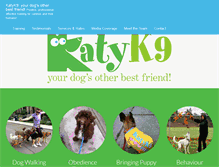 Tablet Screenshot of katyk9.ca